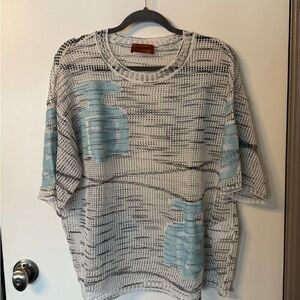 Missoni White and Black Knit Design